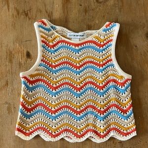 Crochet crop top